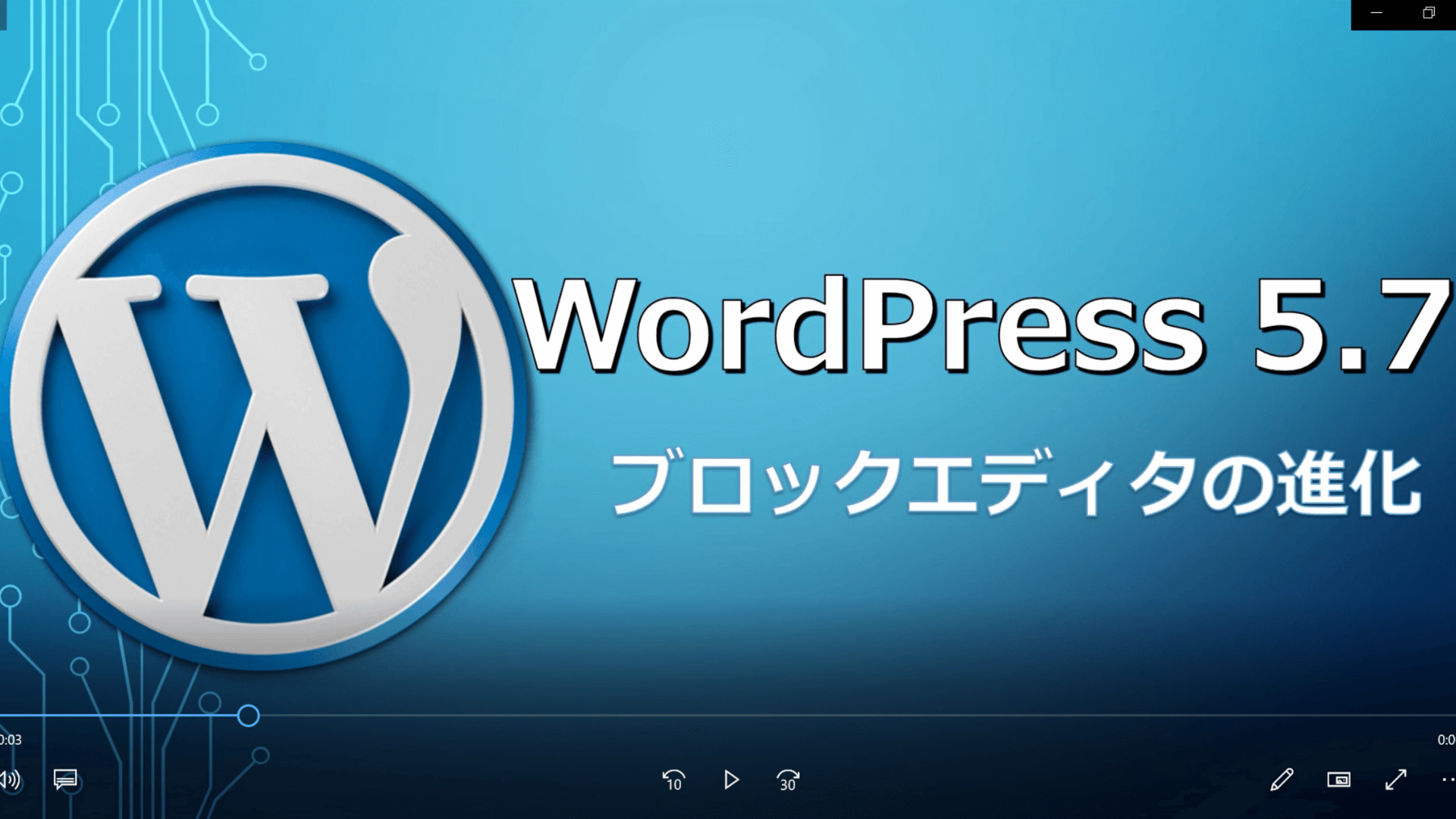 wordpress5.7