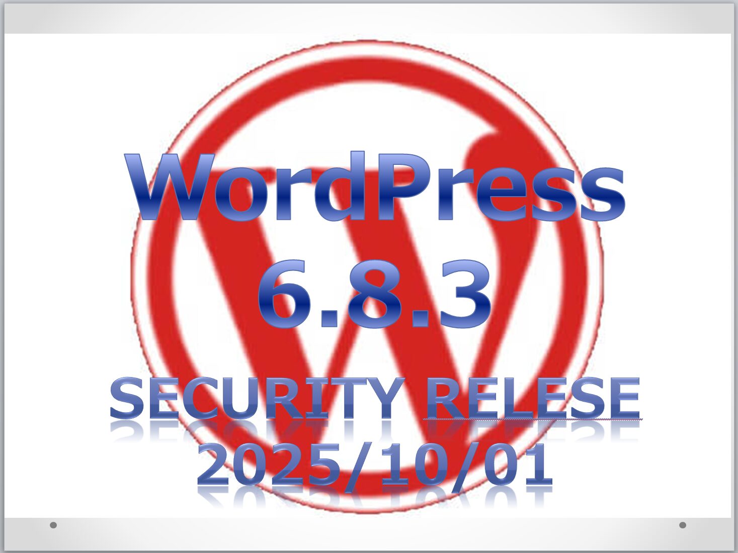 WordPress 6.8.3