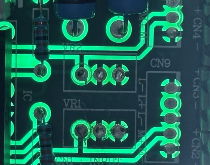 はんだくず確認
