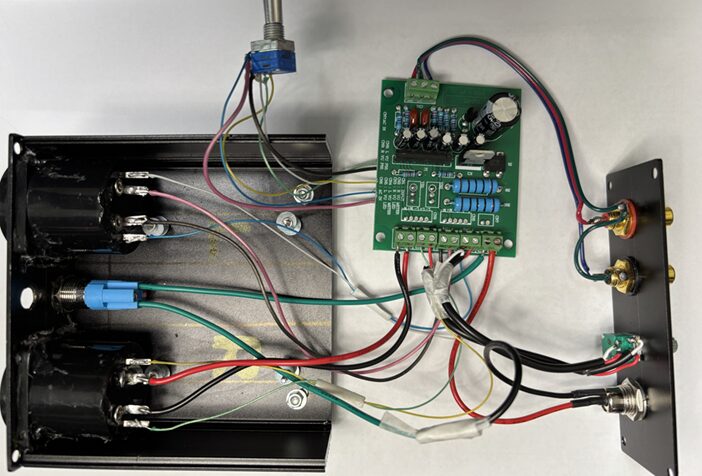 RCA入力からの取り付け